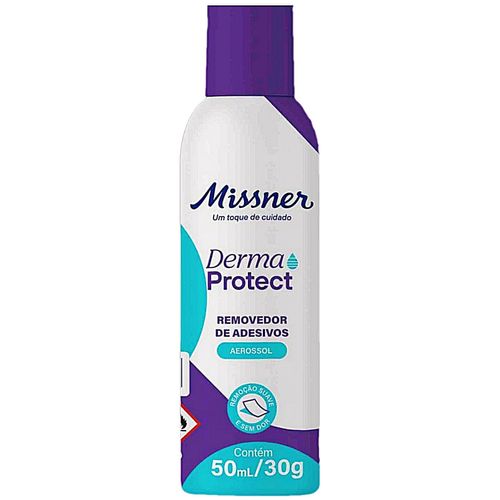 Removedor de Adesivo Aerosol Derma Protect Missner 50ml - unidade Removedor de Adesivo Aerosol Derma Protect Missner 50ml - unidade