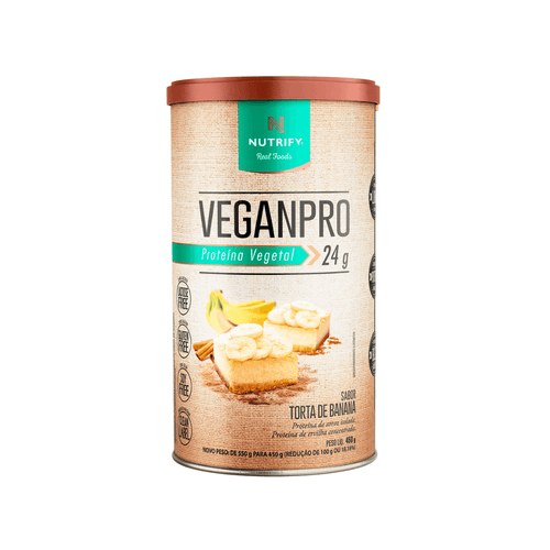 VeganPro 450g Nutrify Torta de Banana VeganPro 450g Nutrify Torta de Banana