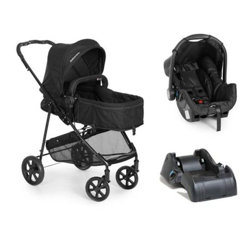 Carrinho Travel System Napoli Trio Preto - Galzerano Carrinho Travel System Napoli Trio Preto - Galzerano