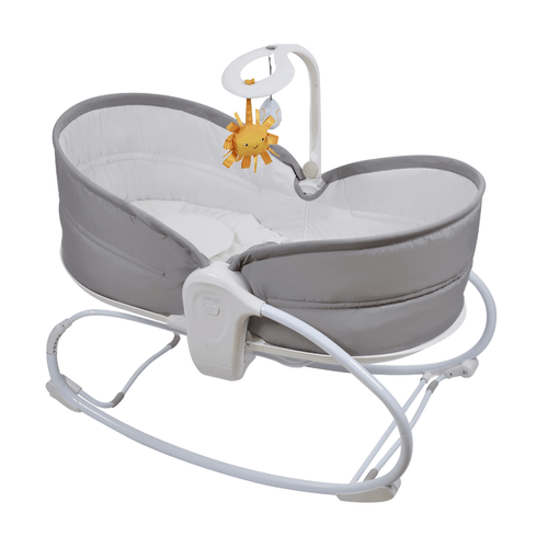 Cadeirinha Moisés Infantil Aconchego Cinza - Clingo