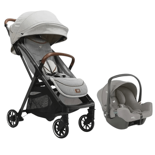 Carrinho de Bebê Combo Parcel Oyster com Bebê Conforto I-snug Pebble Joie