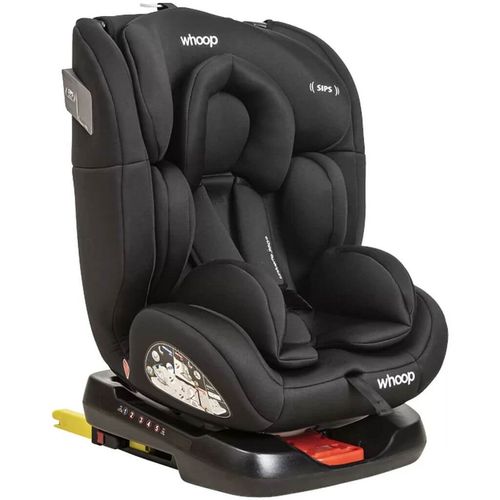 Cadeirinha para Carro Whoop Universe 360º Isofix Preto - Kiddo Cadeirinha para Carro Whoop Universe 360º Isofix Preto - Kiddo