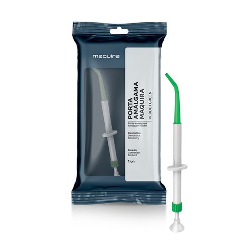 Porta Amálgama Odontológico Autoclavável de Plástico Maquira Verde Porta Amálgama Odontológico Autoclavável de Plástico Maquira Verde