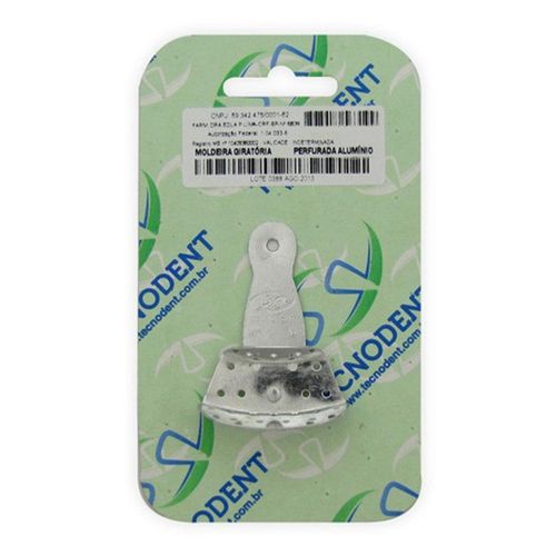 Moldeira Parcial Giratória Perfurada Alumínio Tecnodent 88 Moldeira Parcial Giratória Perfurada Alumínio Tecnodent 88
