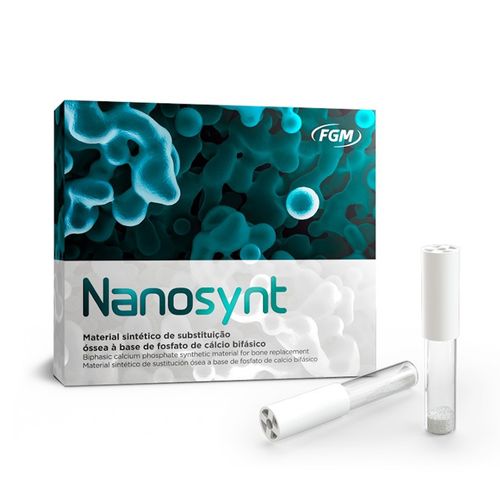 Enxerto Ósseo Sintético Nanosynt com 2 Ampolas Fgm 200-500µm Enxerto Ósseo Sintético Nanosynt com 2 Ampolas Fgm 200-500µm