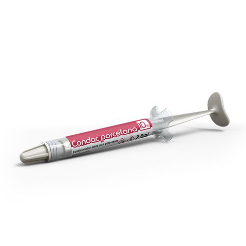 Condicionador Ácido Porcelana Condac Seringa 2,5ml Fgm 10% Condicionador Ácido Porcelana Condac Seringa 2,5ml Fgm 10%