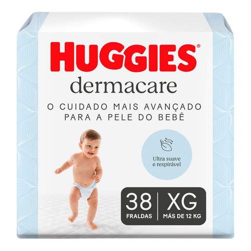 Fralda Huggies Premium Dermacare Xg 38 Unidades