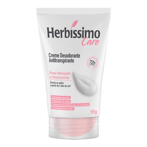 894699---creme-desodorante-antitranspirante-herbissimo-care-rosa-mosqueta-e-niacinamida-bisnaga-55g 894699---creme-desodorante-antitranspirante-herbissimo-care-rosa-mosqueta-e-niacinamida-bisnaga-55g