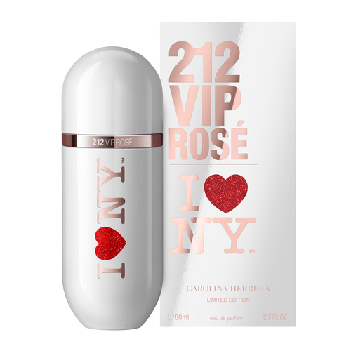 212 VIP ROSE I LOVE NY EDP 080ML - LIMITED EDITION