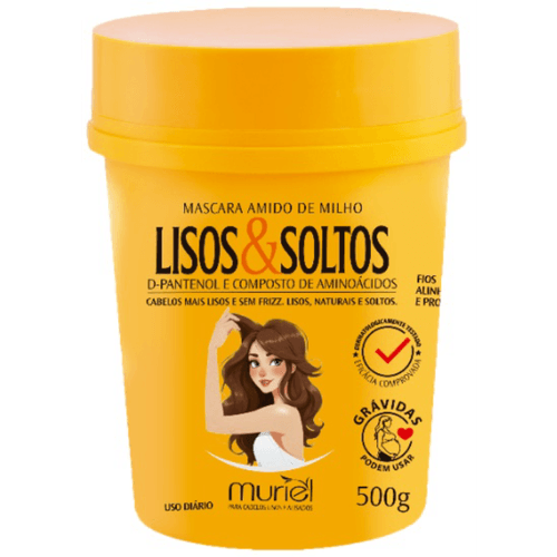 Muriel Máscara Amido Milho Lisos&Soltos
