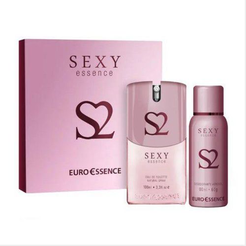 Kit Perfume100ml + Desodorante Aero 80ml Sexy Euro Essense