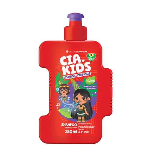 Betulla Shampoo Cia Kids Lisinhos Trop. 250ml