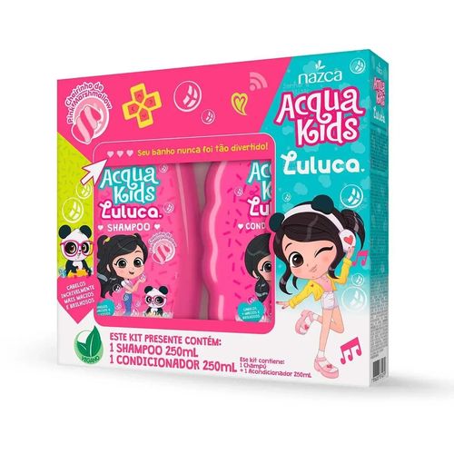 Acqua Kids Luluca Kit Shampoo + Condicionador.P/Todos Cabelos