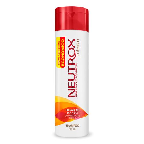 Shampoo Neutrox 500ml Classico /Hidra Brilho
