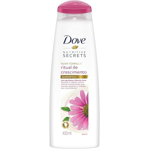 Shampoo Dove Ritual 400ml Crescimento