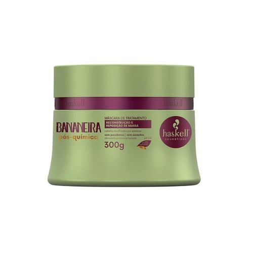 Máscara de Tratamento Bananeira Pós-Química 300g Haskell