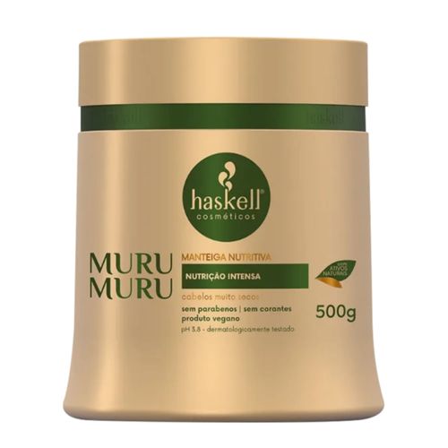 Máscara Capilar Haskell Murumuru Manteiga Nutritiva 500g