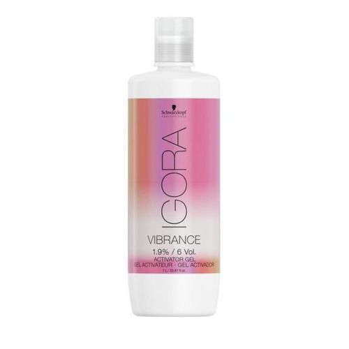 Loção Ativadora Em Gel Schwarzkopf Igora Vibrance 1.9% 1000ml Loção Ativadora Em Gel Schwarzkopf Igora Vibrance 1.9% 1000ml