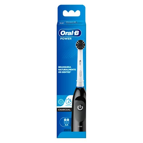 Escova Dental Oral B Eletrica Battery Charcoal