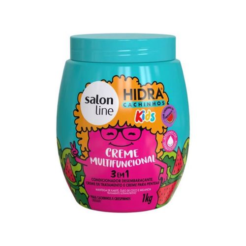 Creme Para Tratamento Infantil Salon Line 1Kg Kids Hidra 3 Em 1 Multi