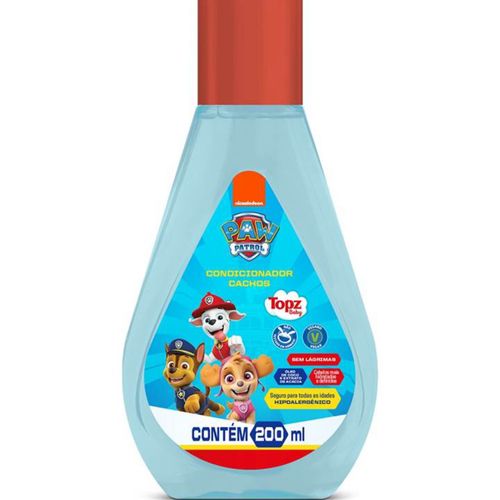 Condicionador Infantil Topz 200ml Patrulha Canina Cachos