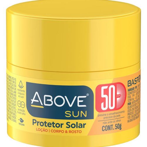 Protetor Solar Above Fps50 50g Creme Corpo E Rosto