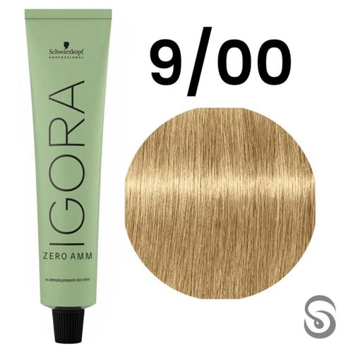 Igora Zero Amm 9-00 Louro Extra Claro Natural Extra 60ml