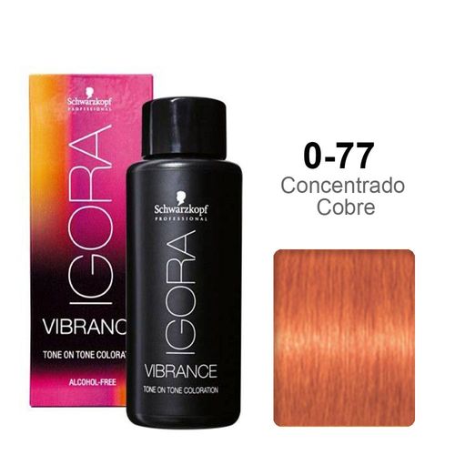 Igora Vibrance 0-77 Concentrado Cobre Igora Vibrance 0-77 Concentrado Cobre