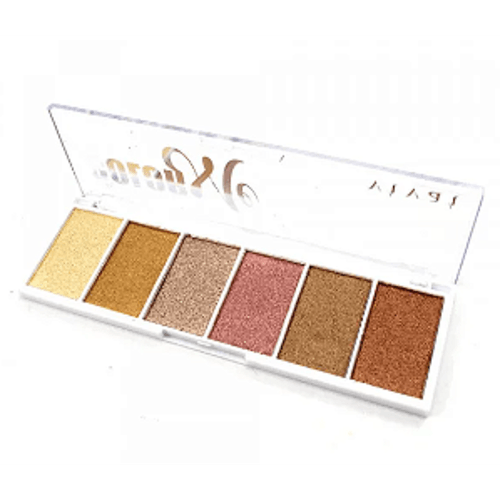 Estojo De Iluminador 06 Cores Color Me Vivai Estojo De Iluminador 06 Cores Color Me Vivai