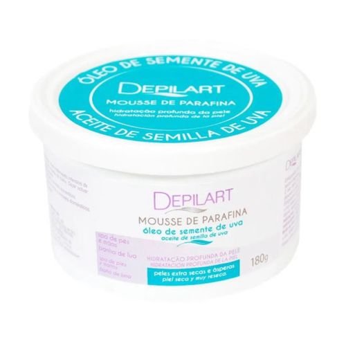 Depilador Mousse Parafina Depilart 180g Semente De Uva