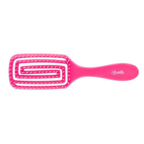 Escova De Cabelo Bonitta Raquete Média Flexwetty Cores Diversas