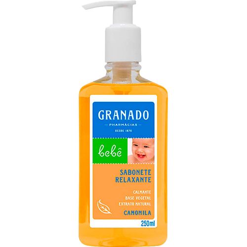 Sabonete Líquido Infantil Granado Bebê 250ml Camomila