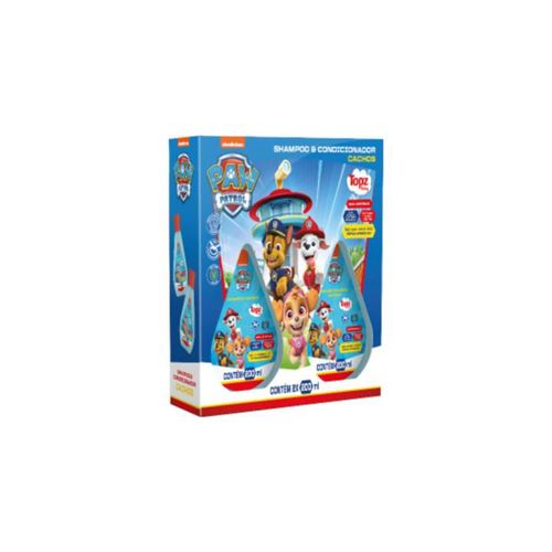 Shampoo + Condicionador Infantil Topz 200ml Cachos Patrulha Canina
