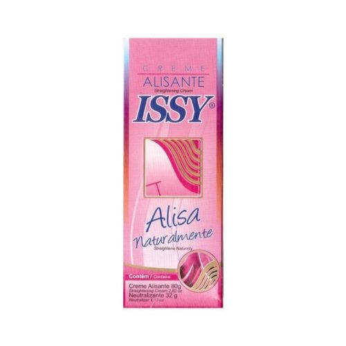 Creme Alisante Issy Alisa Natural 80g