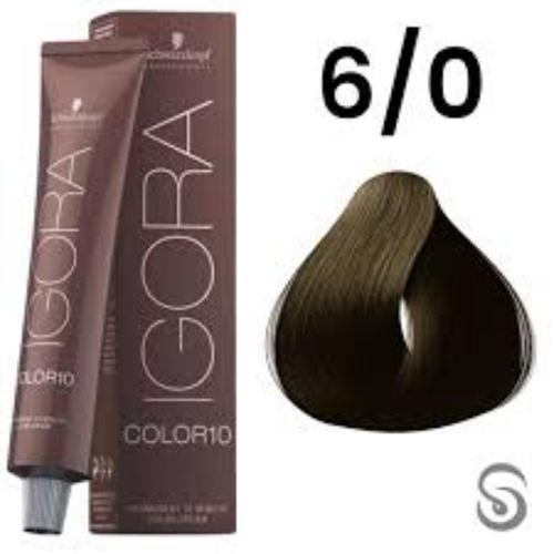 Coloração Igora Color 10 6-00 Louro Escuro Natural Extra 60g
