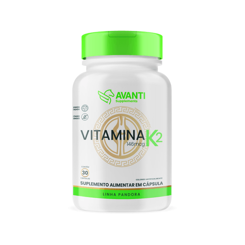 Vitamina K2 146mcg 30 Cápsulas - Suplemento Alimentar - Avanti Supplements Vitamina K2 146mcg Suplemento Alimentar 30 Cápsulas Variação Sem Sabor Vitamina K2 146mcg 30 Cápsulas - Suplemento Alimentar - Avanti Supplements Vitamina K2 146mcg Suplemento Alimentar 30 Cápsulas Variação Sem Sabor
