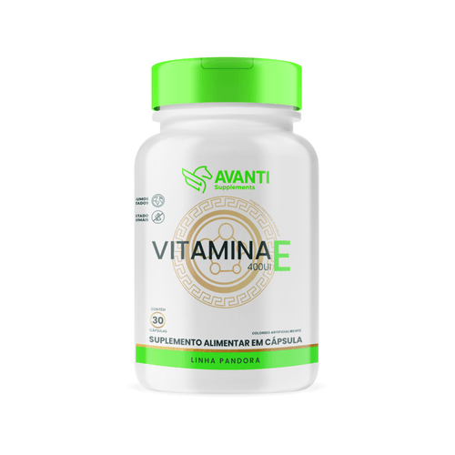Vitamina E 400UI 30 Cápsulas - Suplemento Alimentar - Avanti Supplements Vitamina E 400UI Suplemento Alimentar 30 Cápsulas Variação Sem Sabor Vitamina E 400UI 30 Cápsulas - Suplemento Alimentar - Avanti Supplements Vitamina E 400UI Suplemento Alimentar 30 Cápsulas Variação Sem Sabor