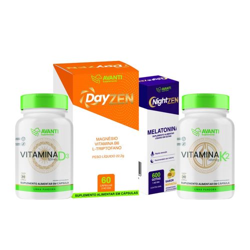 Kit Dayzen + NightZen + Vitamina K2 + D3 Kit Dayzen + NightZen + Vitamina K2 + D3