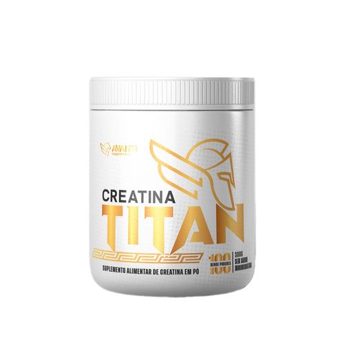 Creatina Titan Monohidratada em Pó 320g Importada