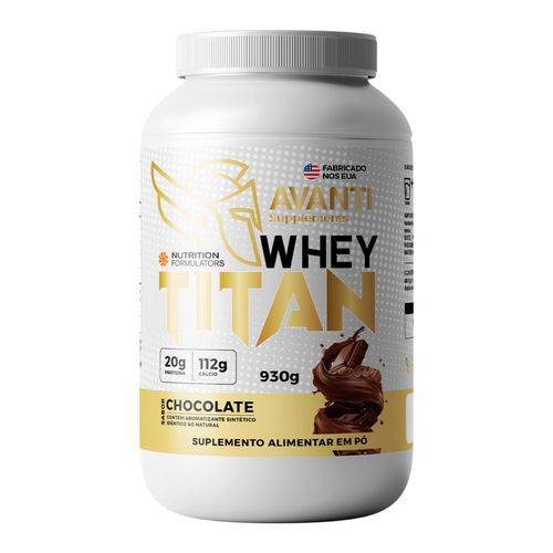 Whey Titan 930g Importado Chocolate Whey Titan 930g Importado Chocolate