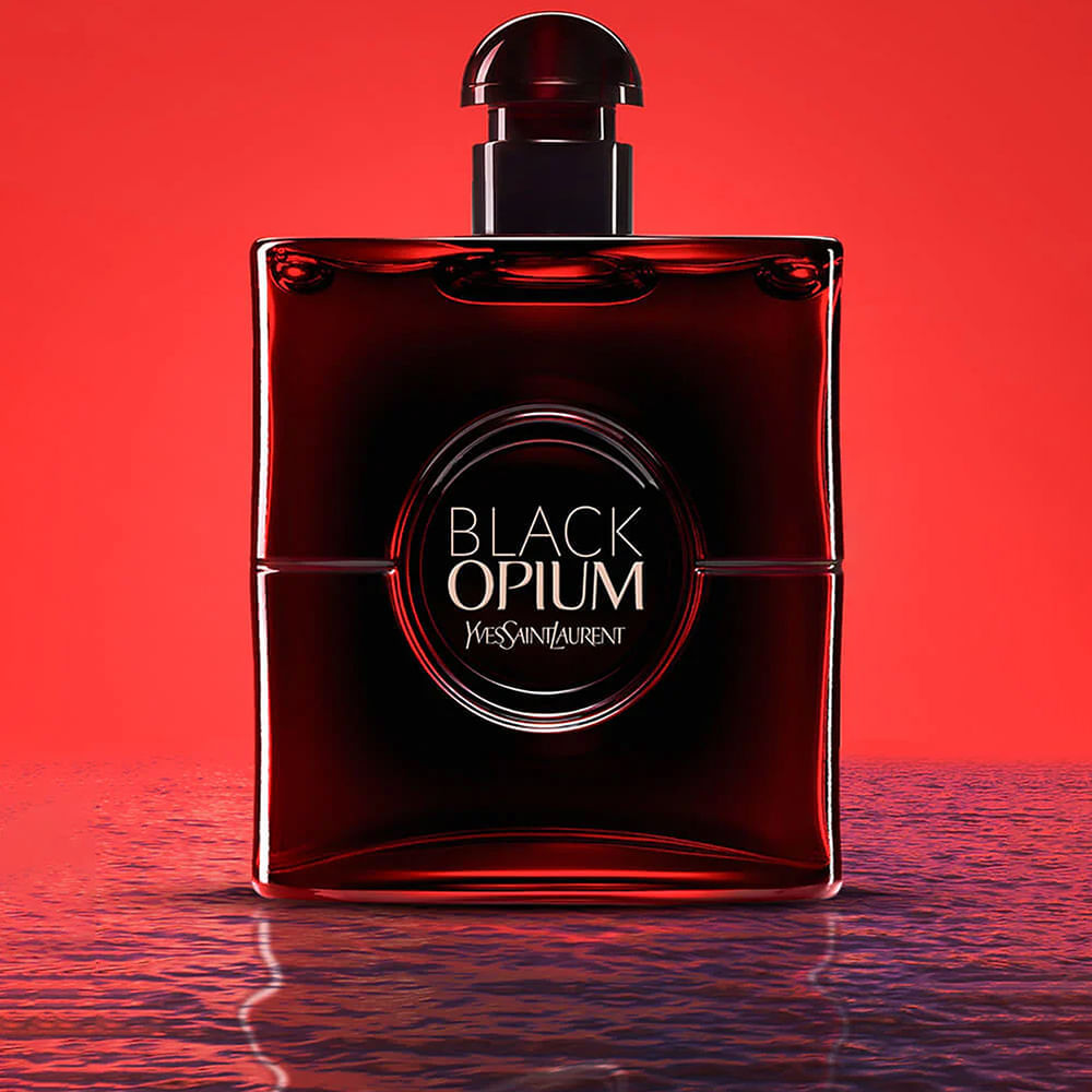 YSL Black Opium Eau de Parfum Over Red - Perfume Feminino