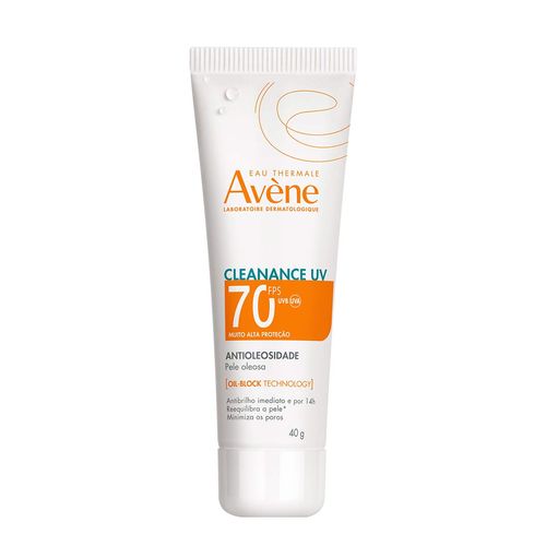 Protetor Solar Facial Avène Fps 70 Cleanence Uv Antioleosidade 40G