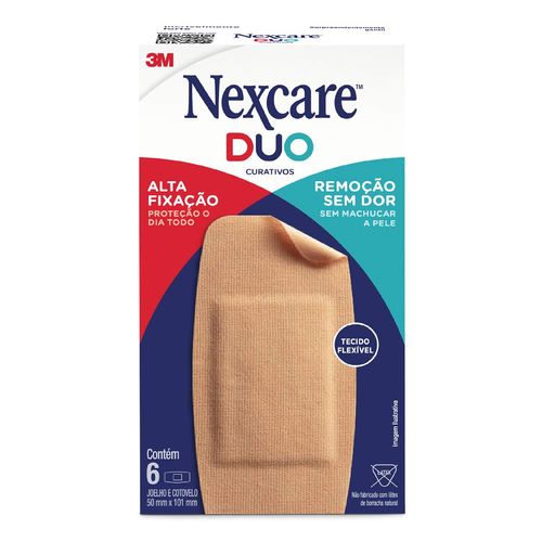 799157---Curativo-3M-Nextcare-Duo-Joelho-e-Cotovelo-50MM-6-Unidades-1 799157---Curativo-3M-Nextcare-Duo-Joelho-e-Cotovelo-50MM-6-Unidades-1
