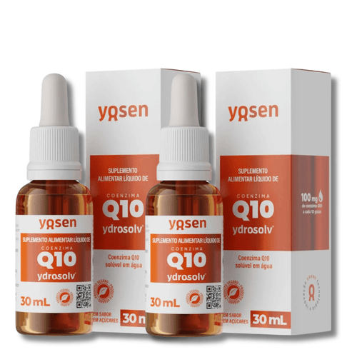 KIT 2 Coenzima Q10 Ydrosolv 30ml Yosen