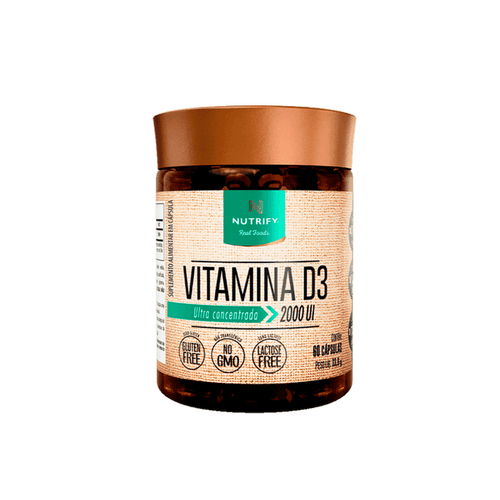 NOVO NT VITAMINA D3 60 CAPSULAS NUTRIFY