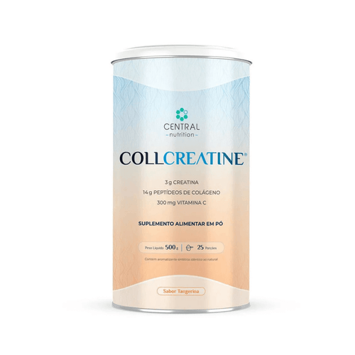 **FBA Collcreatine com colágeno 500g Central Nutrition Tangerina **FBA Collcreatine com colágeno 500g Central Nutrition Tangerina