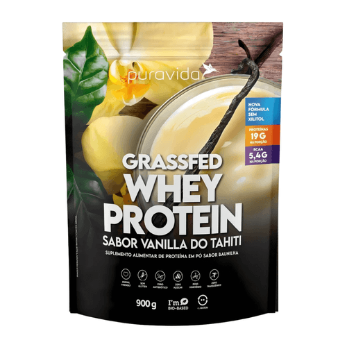 NOVO WHEY GRASSFED PURAVIDA 900G Vanilla