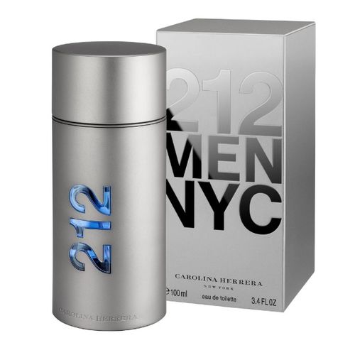 212 Men Carolina Herrera Eau de Toilette Masculino 100ml 212 Men Carolina Herrera Eau de Toilette Masculino 100ml