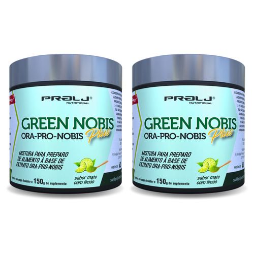 Kit 2 Green Nobis Ora-Pro-Nobis em pó 150g Prolj Nutritional GREEN NOBIS ORA PRO NOBIS EM PÓ KIT 2