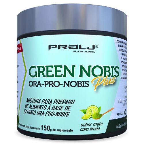 Green Nobis Ora-Pro-Nobis em pó 150g Prolj Nutritional GREEN NOBIS ORA PRO NOBIS EM PÓ